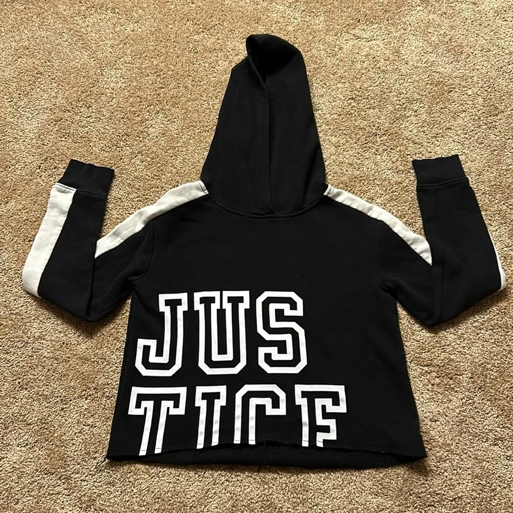 Justice Girl’s Cropped Hoodie